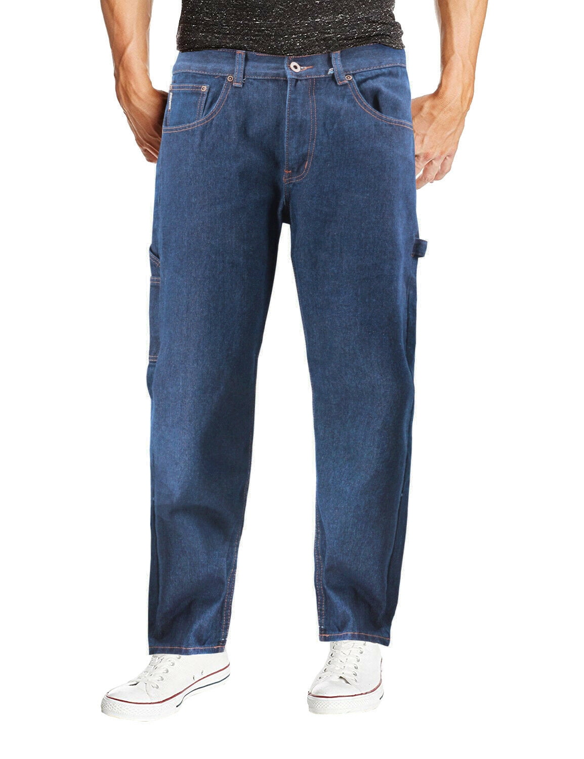 激安ショップ 食品 Carpenter Men's Work Casual Fit Relaxed Loop Hammer Jeans WorkUtility&SafetyClothing