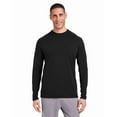 thumbnail image 1 of Men’s Carrollton Fitness Long-Sleeve T-Shirt - BLACK - L, 1 of 6