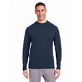 thumbnail image 1 of Men’s Carrollton Fitness Long-Sleeve T-Shirt - CLASSIC NAVY - L, 1 of 6