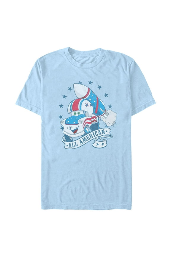 Men's Cars All American Mater Graphic T-Shirt