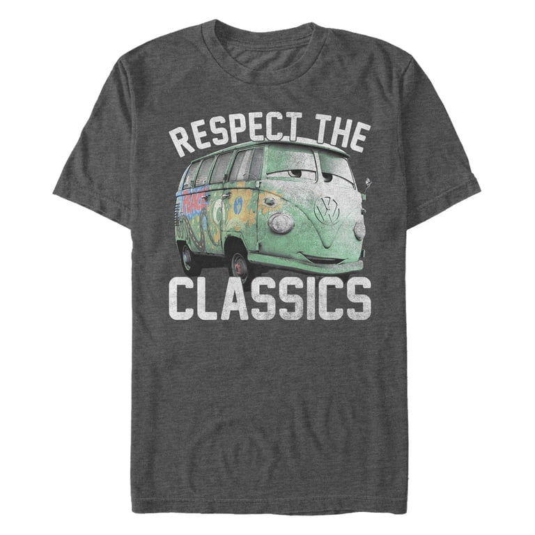 LLICA 2011 FILLMORE 限定 Tシャツ Men's Cars Fillmore Respect the Classics Van Graphic Tee Charcoal