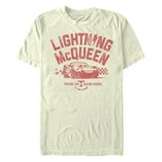 Mens Cars Lightning McQueen Piston Cup Graphic T-Shirt