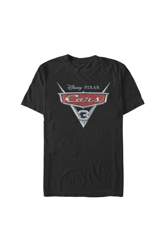 Men's Cars Logo Graphic Tee Black X Large