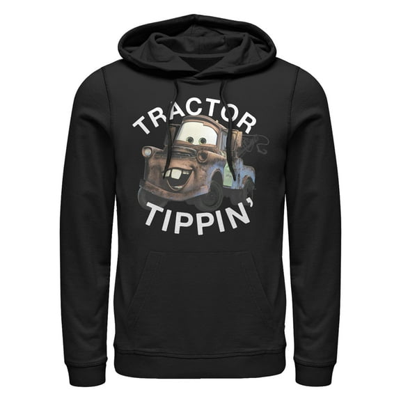 Men's Cars Mater Tractor Tippin'  Pull Over Hoodie