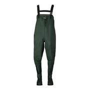 Frogg Toggs Men’s Cascades 2-Ply Bootfoot Chest Waders, Waterproof Waders for Fishing with Felt Outsole, Green, Size 11