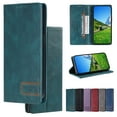 thumbnail image 1 of Men's Case for Google Pixel 7 Pro Wallet with Card Holder [RFID Blocking],Google Pixel 7 Pro Luxury Retro High Quality Leather Magnetic Flip Kickstand Shockproof Business Style Case,Green, 1 of 9