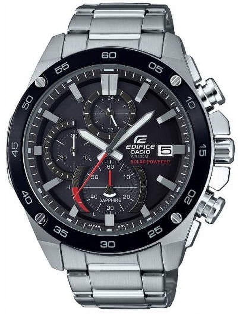 Men\'s Casio Edifice Solar Power Chronograph Watch EFSS500DB-1AV