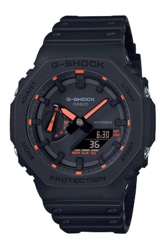 Men's Casio G-Shock Analog Digital Black Watch GA-2100 GA2100-1A4