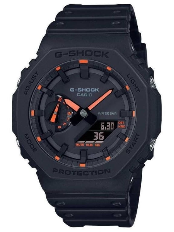 Men's Casio G-Shock Analog Digital Black Watch GA-2100 GA2100-1A4