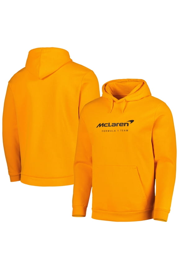 Men's Castore Orange McLaren F1 Team 2023 Core Pullover Hoodie