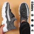 thumbnail image 1 of Men's Casual Athletic Shoes - Breathable, Non-Slip, Elastic Sock Design, Trendy Style Running Shoes, 1 of 9