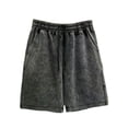 thumbnail image 1 of Men's Casual Athletic Shorts with Elastic Waistband and Drawstring Pockets, 1 of 4
