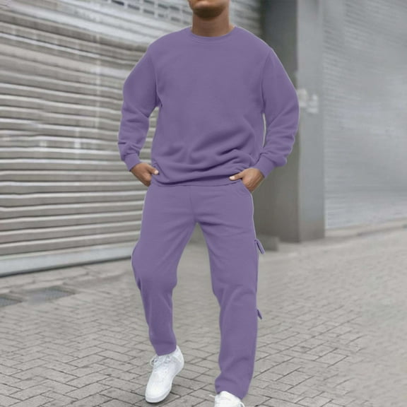 Men's Casual Athletic Tracksuit 2 Piece Outfits Hoodies And Sweatpants Sets 2025 2026 Casual Jogging Gym Sweat Suits Athletic Jogging Fall Winter Tracksuit