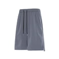 thumbnail image 1 of Men's Casual Athletic Workout Shorts 10" Inseam Quick Dry Performance Short Pants, Solid Color Casual Elastic Waist Drawstring Knee Length Sports Running Short, 1 of 4
