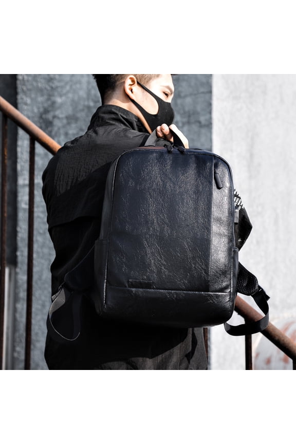 Men's Casual Backpack Fashionable And Simple,Brown