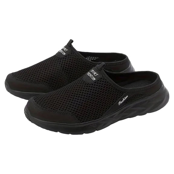 YLYL Mens Orthopedic Sneakers Arch Support Fashion Casual Comfortable Breathable Open Back Walking Shoes