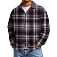 thumbnail image 1 of Men's Casual Button-Down Long-Sleeve Shirt Fashionable Casual Men's Clothing, 1 of 6