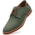 thumbnail image 1 of Men's Casual Canvas Oxfords Walking Shoes Sneakers Lace Up Dress Shoes, 1 of 7