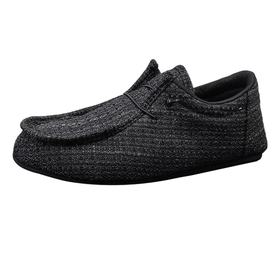 Men's Casual Canvas Shoes For Comfortable On Driving Loafers Canvas Sneakers For Everyday Wear