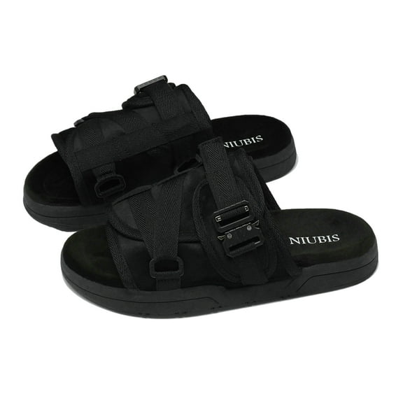 Men's Casual Canvas Slippers Summer Outdoor Couples Beach Flip Flops Men Sandals