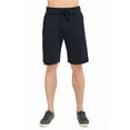 thumbnail image 1 of Couver Men's Casual Classic Fleece Shorts, Black S, 1 Count, 1 Pack, 1 of 2