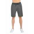 thumbnail image 1 of Couver Men's Casual Classic Fleece Shorts, Charcoal Grey XL, 1 Count, 1 Pack, 1 of 2