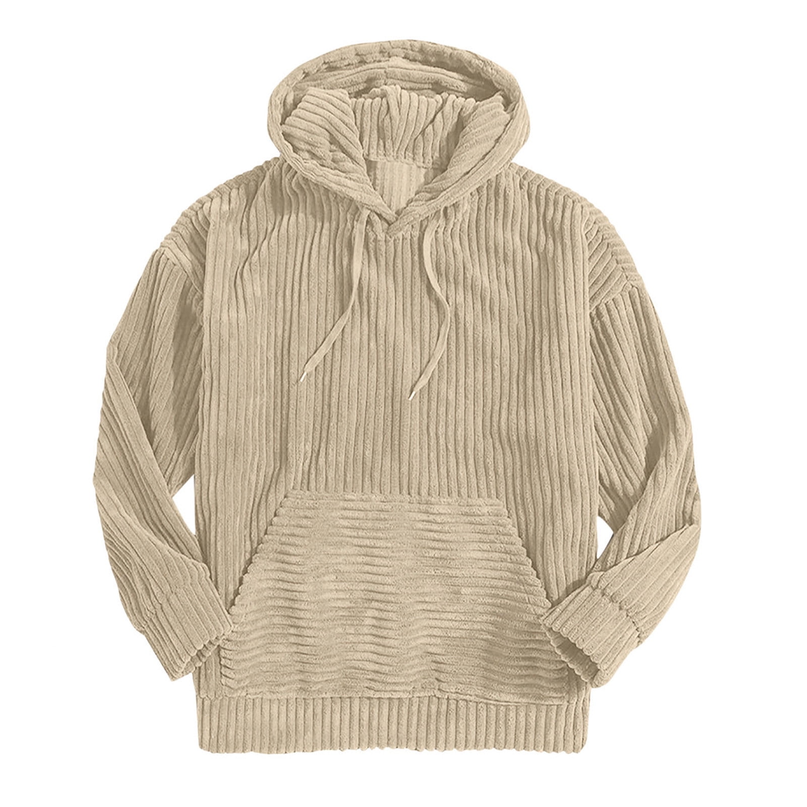 Men s Casual Corduroy Patchwork College Hoodies Blouse Long Sleeve Hooded Sweatshirt Tops Drawstring Hoodies Drippy Hoodies Hoodie for Men Cookies Hoodie Walmart