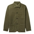thumbnail image 1 of Men's Casual Corduroy Shirt Jacket Spring Minimalist Lightweight Long Sleeve Non Ironing Comfortable Cardigan Stylish Layering, 1 of 2