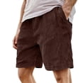 thumbnail image 1 of Men's Casual Corduroy Shorts Elastic Waist Shorts Drawstring Soft Mens Summer Shorts Casual with Pockets Loose Fit Beach Shorts for Daily Wear Sports Outdoor Activities, 1 of 4