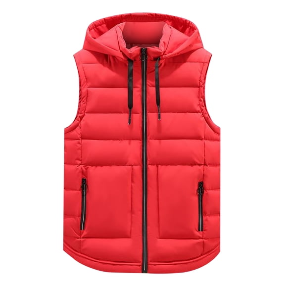 Men's Casual Couple's Winter Warm Thick Down Vest Lightweight Jacket For Cold Weather
