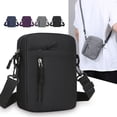 thumbnail image 1 of Men's Casual Crossbody Shoulder Bag Waterproof Nylon Lightweight Travel Business Phone Bag for Commute Daily Use, 1 of 4