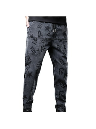 Faux denim drawstring lounge pant new arrivals