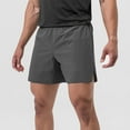 thumbnail image 1 of Men's Casual Drawstring Shorts with Pockets - Comfortable Polyester Athletic Pants for Summer Outdoor Wear, 1 of 9