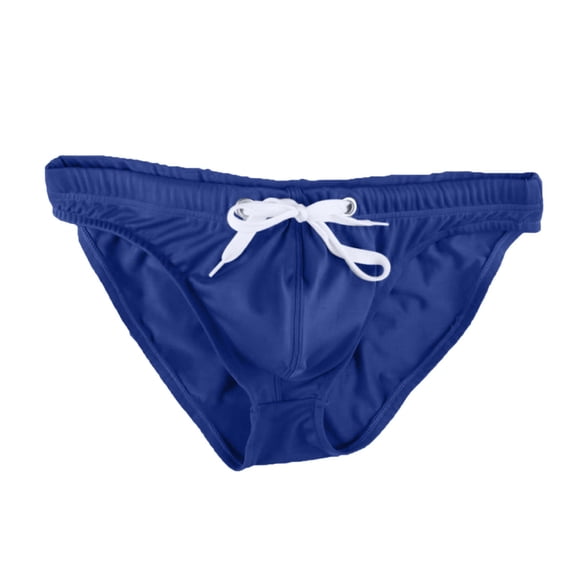 Men's Casual Drawstring Underwear Solid Breathable Brief Comfortable Underpants