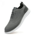 thumbnail image 1 of Men's Casual Dress Oxfords Shoes Breathable Knit Leisure Fashion Sneakers, 1 of 5