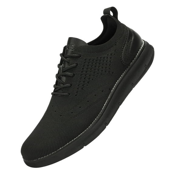 Men's Casual Dress Oxfords Shoes Breathable Knit Leisure Fashion Sneakers