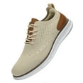 thumbnail image 1 of Men's Casual Dress Oxfords Shoes Breathable Knit Leisure Fashion Sneakers, 1 of 5