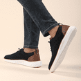 thumbnail image 1 of Men's Casual Dress Sneakers Oxfords Business Mesh Breathable Walking Shoes Tennis Comfortable, 1 of 3