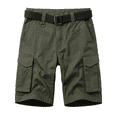 thumbnail image 1 of Men's Casual Fishing Cargo Shorts, Lightweight Outdoor Hiking Work Shorts with Pockets, 1 of 6