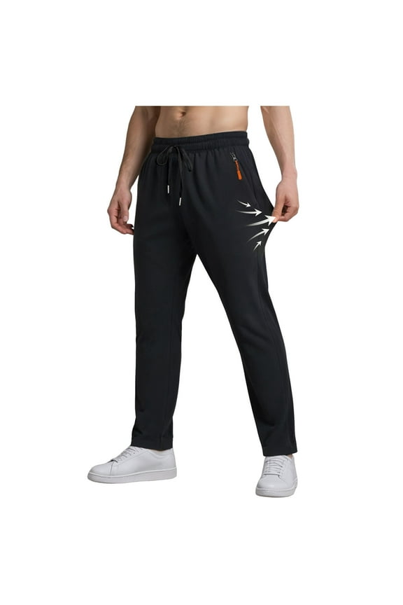 Men's Casual Floral Print Waistband Sweat Pants - Elastic Legging Daily Sanitary Pants - Baggy Loose Fit for Home Sports (S-XXXL)
