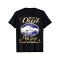 thumbnail image 1 of Men's Casual Graphic Dad Pop Pop Fist Bump Cotton T-Shirt, 1 of 6
