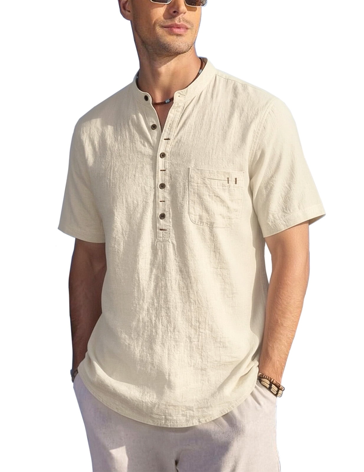 Jjayotai George Shirts for Men, Men's Hawaiian Shirt, Short Sleeve