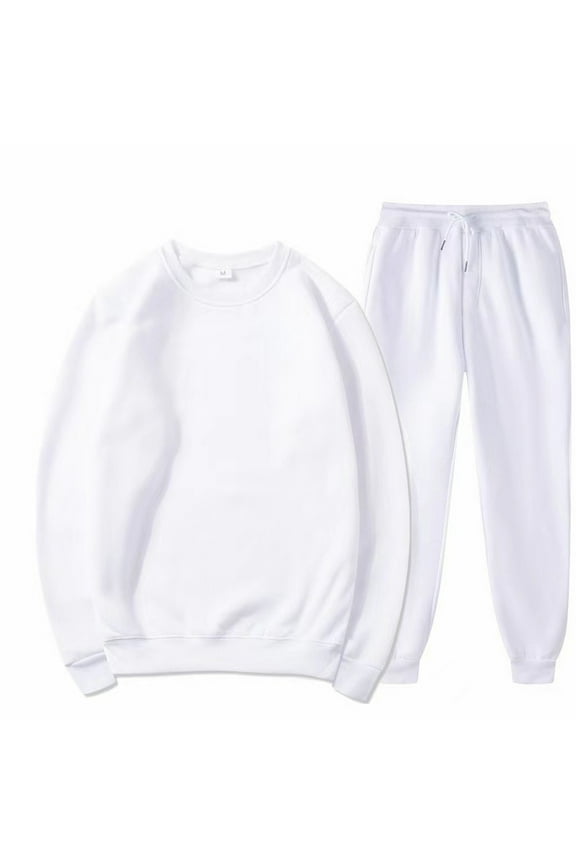 Men's Casual Hooded Sweater Jogger Pants Set Comfortable Winter Warmth Athletic Leisure Wear Outfit for Outdoor Activities Work Pants for Men Solid Casual Outdoor Pants Straight Type Trousers