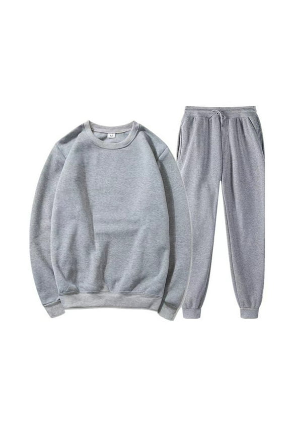 Men's Casual Hooded Sweater Jogger Pants Set Comfortable Winter Warmth Athletic Leisure Wear Outfit for Outdoor Activities Work Pants for Men Solid Casual Outdoor Pants Straight Type Trousers