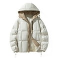 thumbnail image 1 of Men's Casual Hooded Thick Warm Padded Jacket Men's Winter Winter Winter Winter Padded Jacket, 1 of 3