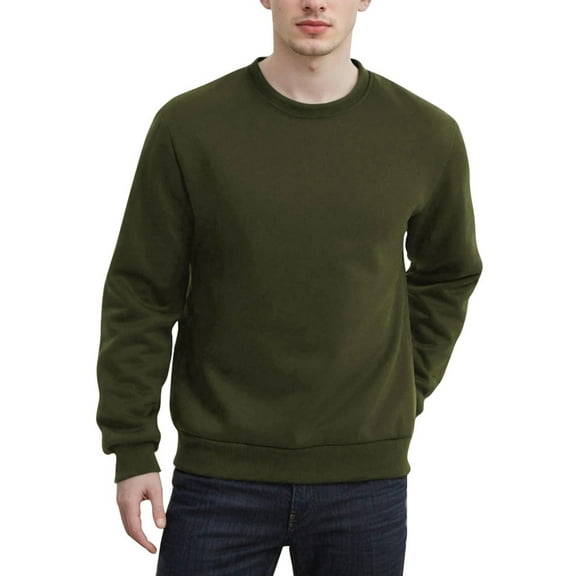 Men's Casual Hoodie Winter Warm Pullover Hooded Sweatshirt