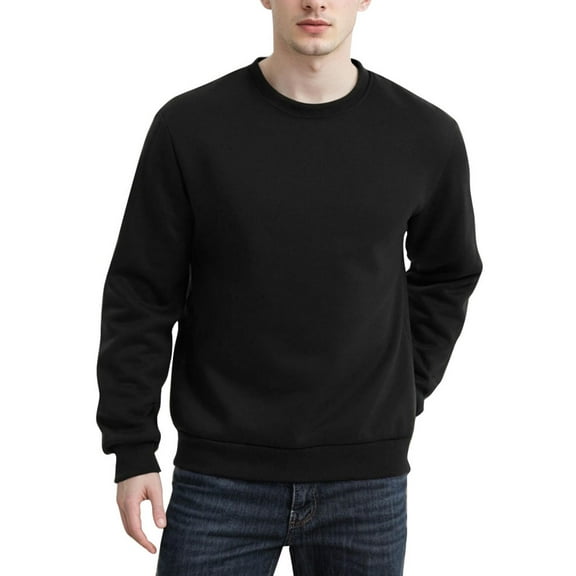 Men's Casual Hoodie Winter Warm Pullover Hooded Sweatshirt