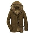 thumbnail image 1 of Men's Casual Jacket Autumn Winter Warm Zippered Stylish Lined Outerwear Lightweight Comfortable Durable Coat, 1 of 1