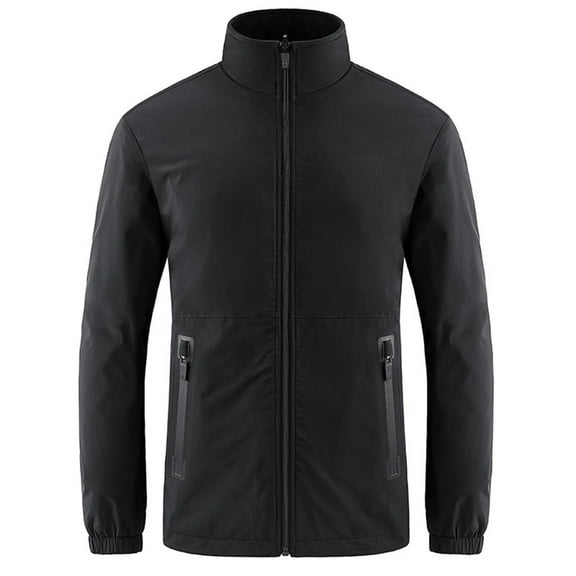 Men's Casual Jacket Fashionable Lightweight Reversible Outerwear for Outdoor Activities Comfortable Breathable Top Coat