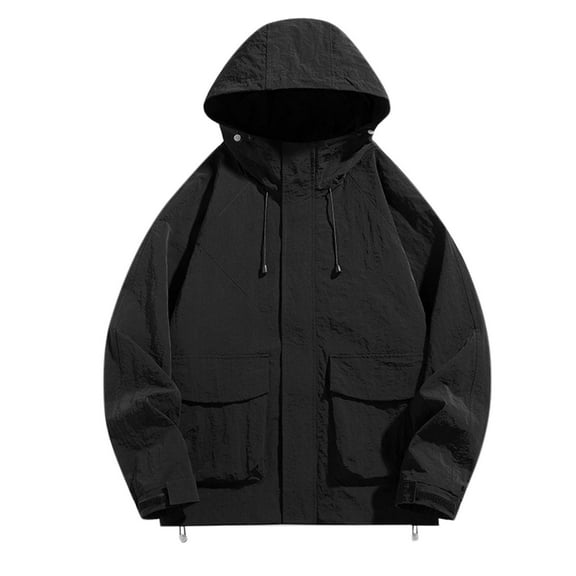 Men's Casual Jacket Windproof Lightweight Outdoor Workwear Stylish Comfortable Durable Versatile Fashion Jacket for Daily Wear